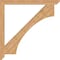 Ekena Millwork Westlake Slat Smooth Bracket, Western Red Cedar, 3 1/2"W x 48"D x 48"H BKT04X48X48WTL06SWR - alternate 4